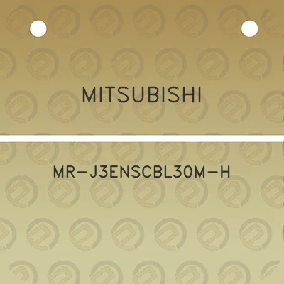 mitsubishi-mr-j3enscbl30m-h