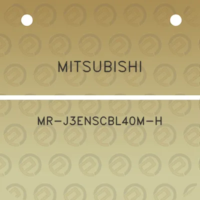 mitsubishi-mr-j3enscbl40m-h