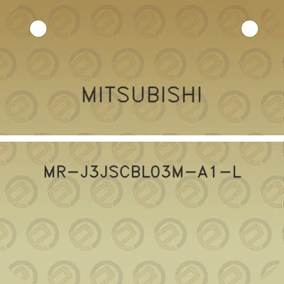 mitsubishi-mr-j3jscbl03m-a1-l