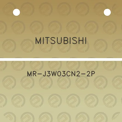 mitsubishi-mr-j3w03cn2-2p