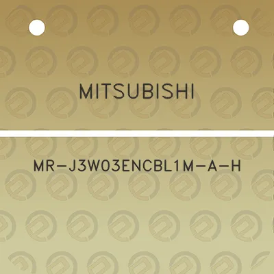 mitsubishi-mr-j3w03encbl1m-a-h