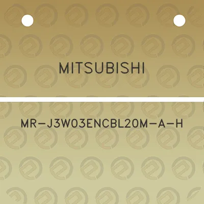 mitsubishi-mr-j3w03encbl20m-a-h