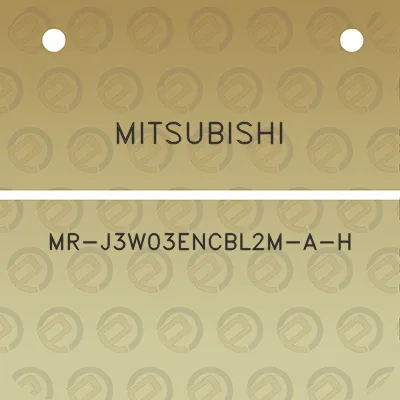 mitsubishi-mr-j3w03encbl2m-a-h