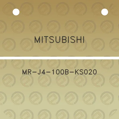 mitsubishi-mr-j4-100b-ks020