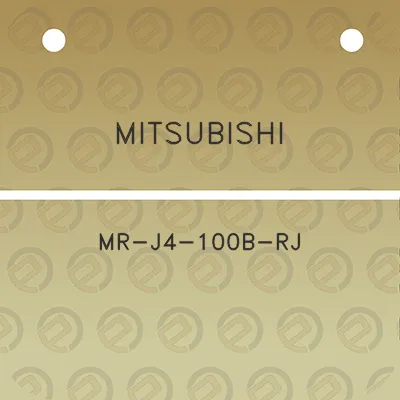 mitsubishi-mr-j4-100b-rj