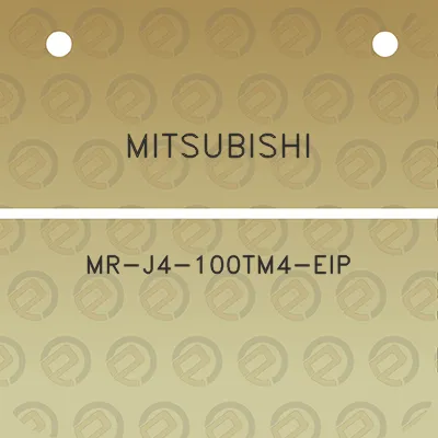 mitsubishi-mr-j4-100tm4-eip