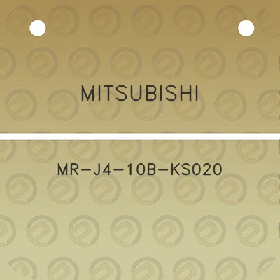 mitsubishi-mr-j4-10b-ks020