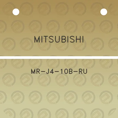 mitsubishi-mr-j4-10b-ru