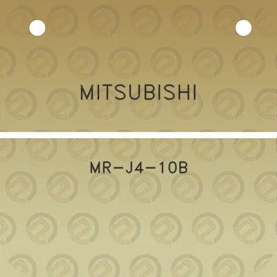 mitsubishi-mr-j4-10b