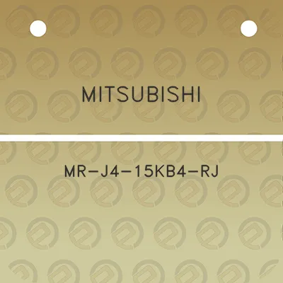 mitsubishi-mr-j4-15kb4-rj