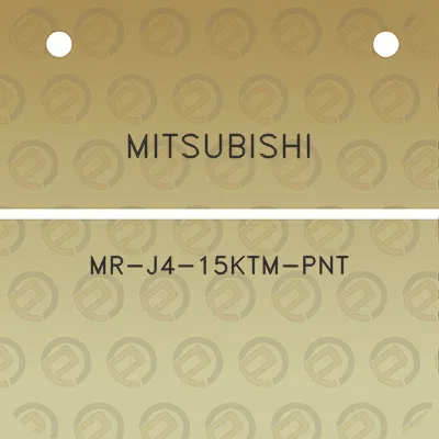 mitsubishi-mr-j4-15ktm-pnt