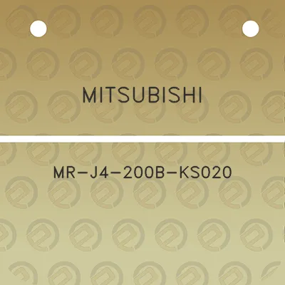 mitsubishi-mr-j4-200b-ks020