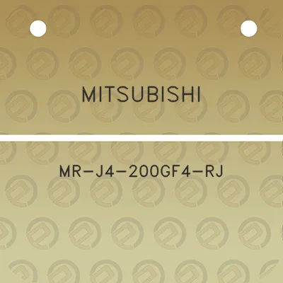 mitsubishi-mr-j4-200gf4-rj