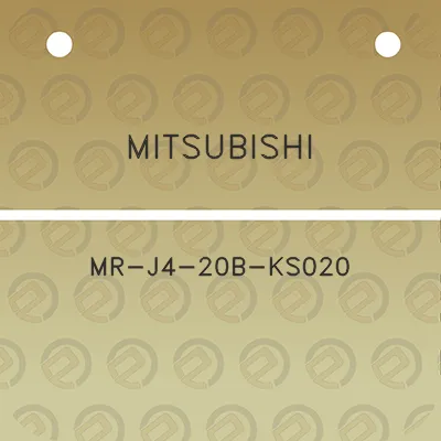 mitsubishi-mr-j4-20b-ks020