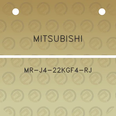 mitsubishi-mr-j4-22kgf4-rj