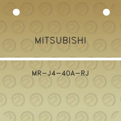 mitsubishi-mr-j4-40a-rj