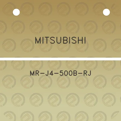 mitsubishi-mr-j4-500b-rj