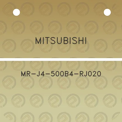 mitsubishi-mr-j4-500b4-rj020