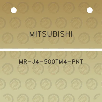 mitsubishi-mr-j4-500tm4-pnt