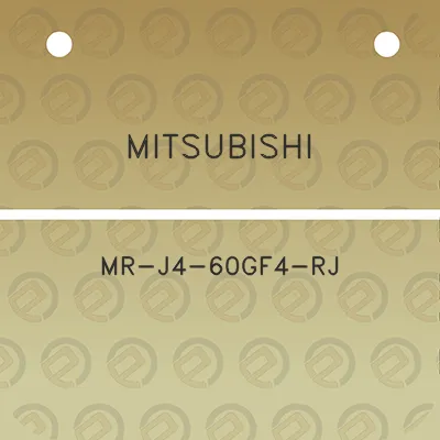 mitsubishi-mr-j4-60gf4-rj