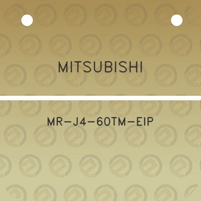 mitsubishi-mr-j4-60tm-eip