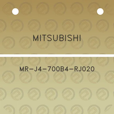 mitsubishi-mr-j4-700b4-rj020