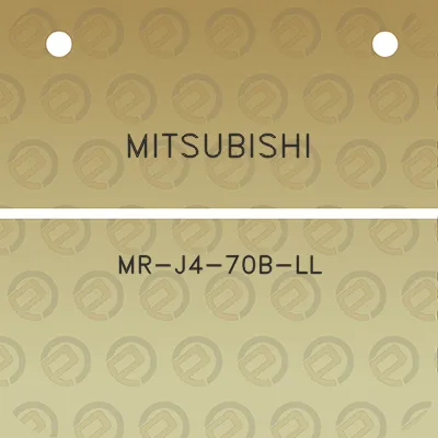 mitsubishi-mr-j4-70b-ll