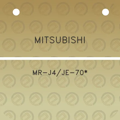 mitsubishi-mr-j4je-70