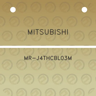 mitsubishi-mr-j4thcbl03m