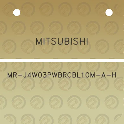 mitsubishi-mr-j4w03pwbrcbl10m-a-h