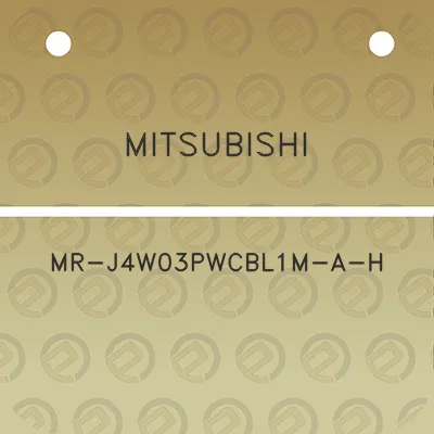 mitsubishi-mr-j4w03pwcbl1m-a-h