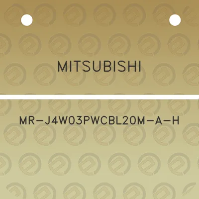 mitsubishi-mr-j4w03pwcbl20m-a-h