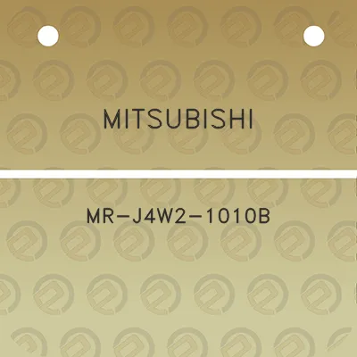 mitsubishi-mr-j4w2-1010b