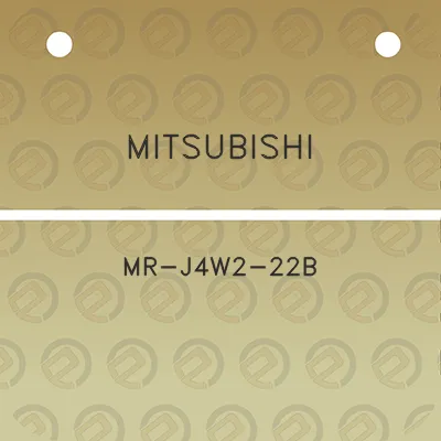 mitsubishi-mr-j4w2-22b