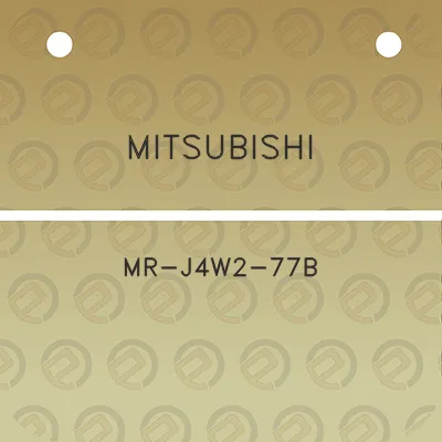 mitsubishi-mr-j4w2-77b