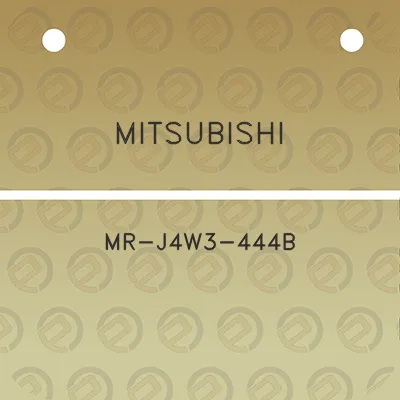 mitsubishi-mr-j4w3-444b