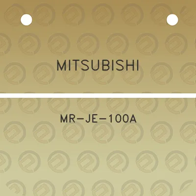 mitsubishi-mr-je-100a