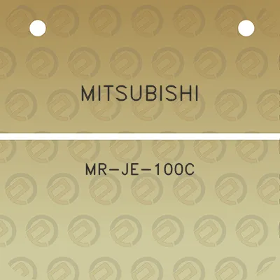 mitsubishi-mr-je-100c