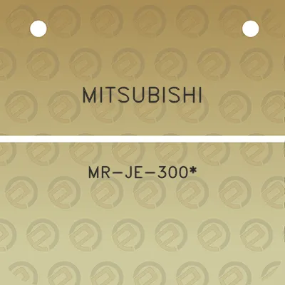 mitsubishi-mr-je-300