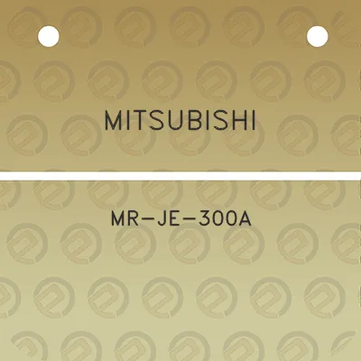 mitsubishi-mr-je-300a