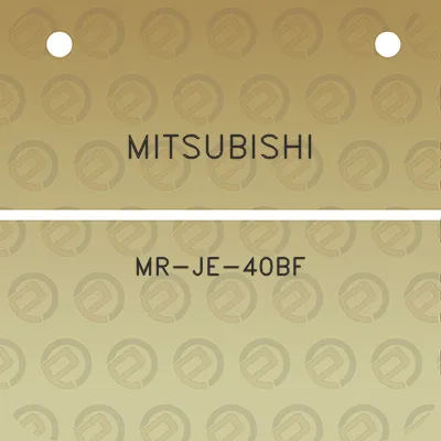 mitsubishi-mr-je-40bf