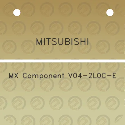 mitsubishi-mx-component-v04-2l0c-e