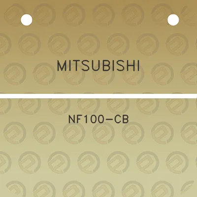 mitsubishi-nf100-cb