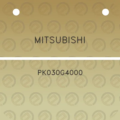 mitsubishi-pk030g4000