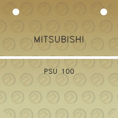 mitsubishi-psu-100