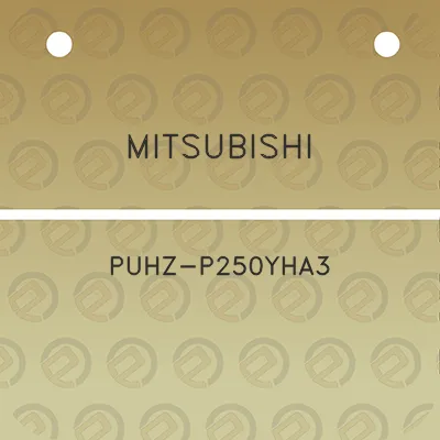 mitsubishi-puhz-p250yha3