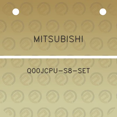 mitsubishi-q00jcpu-s8-set