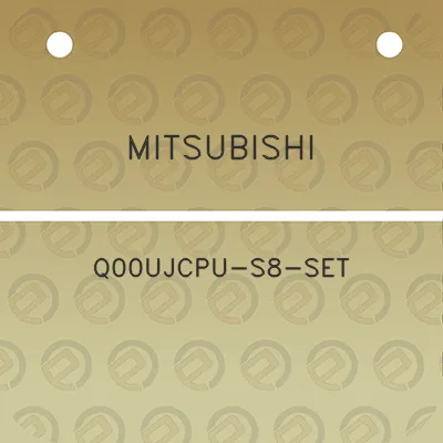 mitsubishi-q00ujcpu-s8-set