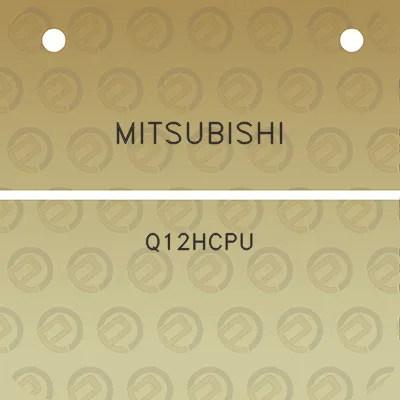 mitsubishi-q12hcpu