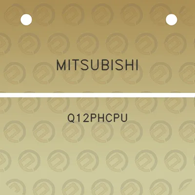 mitsubishi-q12phcpu